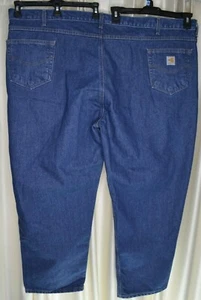 Pantalones de mezclilla Carhartt FR ignífugos calce relajado 50x30 usados en excelente estado - Imagen 1 de 11