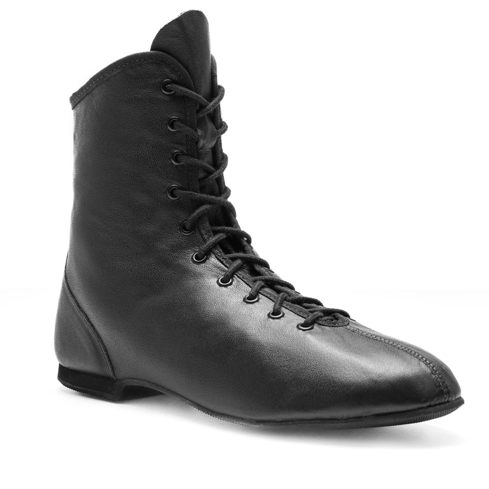 Gardestiefel Mariechen Garde Karneval Tanz Stiefel Leder Gummisohle Rumpf 4120