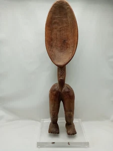 Large Dan Spoon Tribal African Art Wooden "Giving Spoon" - Picture 1 of 6