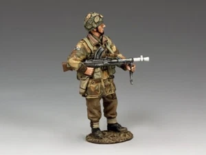 King & Country WW2 Operation Market Garden MG060(P) STANDING BREN GUNNER Retired - Bild 1 von 2