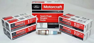 Set of 8 Genuine OEM Motorcraft SP450X Ford ASF42CX Copper Spark Plug SP450 - Image 1 of 4