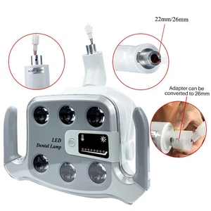 Dental Surgery Operation Lamp with Touch Screen Dental Shadowless Light 22/26mm - Picture 1 of 27