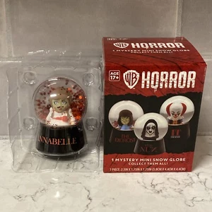 NEW 2024 Culturefly WB Horror Mystery Mini Snow Globe ANNABELLE - Picture 1 of 5