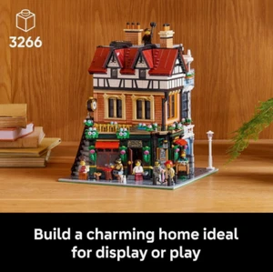 Build Blocks icons - Tudor Corner | 3266pcs + 8 Figures (10350) ABS Kit - Picture 1 of 14