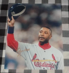 Ozzie Smith Signed 8x10 Photo St. Louis Cardinals Hall of Fame - Picture 1 of 1