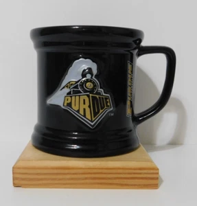 Purdue Boilermakers Kaffeebecher Tasse NCAA schwarz und gold Fußball Lokomotive - Bild 1 von 8