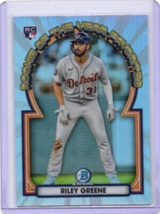 2023 Bowman Chrome Riley Greene ROY Favorites #ROYF-6 Insert RC Tigers 🔥 - Picture 1 of 3