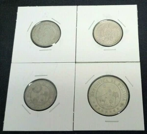 20 centavos de plata bolivia 1875 y 1885 + 1937 10 y 1939 50c (4) TOTAL (9253) - Imagen 1 de 2