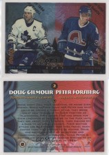 1994-95 Topps Finest Bowman's Best Duals Doug Gilmour Peter Forsberg #2 HOF