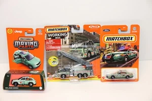 3 Matchbox National Parks Lot - Jeep Cherokee - Fire Truck - Ford Interceptor - - Bild 1 von 6