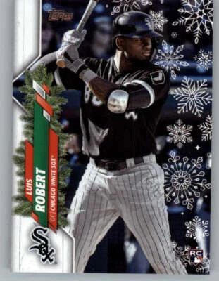 2020 Topps Walmart Holiday #HW2 Luis Robert RC (ref 154526) - Image 1 of 2