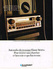 PUBLICITE ADVERTISING 035  1981  BLAUPUNKT   auto-radio Stéréo  FM
