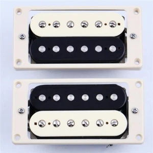 ALNICO 2 57 Classic/57+ Zebra Guitar Humbucker Pickups Bridge&Neck Fit Gibson - Picture 1 of 6