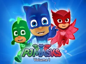 PJ Masks Band 1 Kinder Cartoon Poster Geschenk A4 A3 A2 A1 A0 - Bild 1 von 1