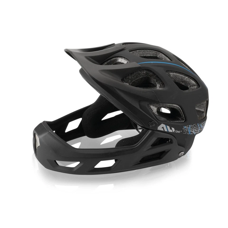 XLC All MTN Full Face Bicycle Downhill Helmet BH-F05 Size S/M 52-56cm Black MTB - Image 1 of 1