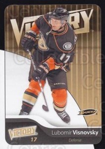 2011-12 UD Victory Black #7 Lubomir Visnovsky