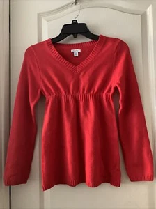VTG EUC Green Dog Red Sweater Girl’s Size XL - Picture 1 of 8