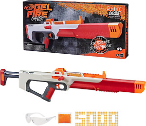 NERF Roblox Strucid: Boom Strike Dart Blaster, Pull-Down Priming Handle, 2  Elite Darts, Code to Unlock in-Game Virtual Item, White