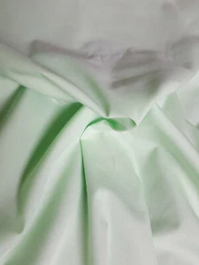 Light Green Poly/Cotton Solid Fabric- Fat Quarter - Picture 1 of 1