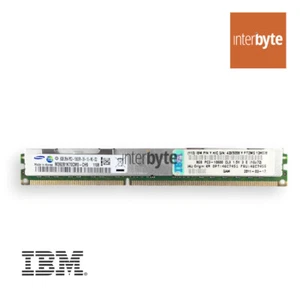 IBM MEMORY 8GB 2RX4 PC3-10600R VLP DIMM 46C7455 46C7451HS22 HS22v SERVER - Picture 1 of 1