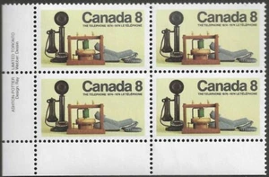 Canadá #641 LLpb "TELÉFONO" Nuevo 1974 Impecable Original Goma - Imagen 1 de 2