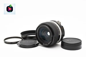 [Near MINT +Hood] Nikon Ai-S AiS NIKKOR 24mm f2.8 MF Wide Angle Lens from JAPAN - Picture 1 of 24