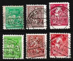 RUSSISCHE ZONE ~ #12NB4-12NB9 ~ GEBRAUCHT! - Bild 1 von 1