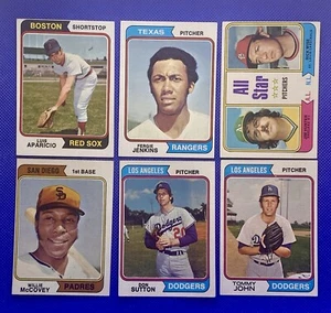 1974 Topps Partial Set (358/660) EX-MINT. PS742 - Picture 1 of 3