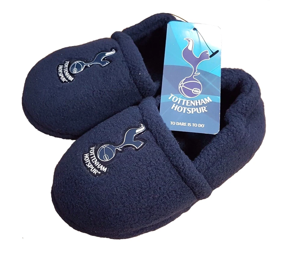 Zapatillas azules Tottenham Hotspurs Spurs equipo club de fútbol niños pequeños varios tamaños