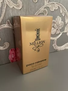 AUTHENTIC PACO RABANNE 1 MILLION EAU DE TOILETTE 50ml BRAND NEW BOXED & SEALED - Picture 1 of 3