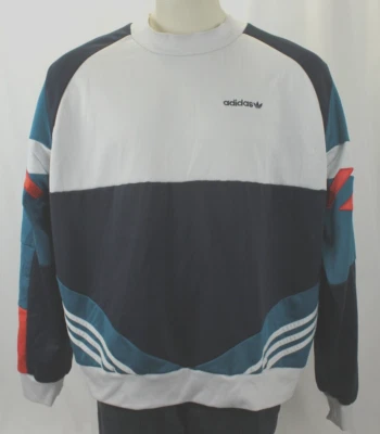 ADIDAS NOVA CHOP SHOP ВОРОТА РЕТРО ТОЛСТОВКА РАЗМЕР XL VGC! - Изображение 1 из 4