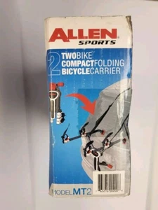 Allen Sports Ultra Compact Folding 2-Bike Mount Rack - MT2 - New in Box - Picture 1 of 10