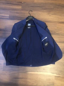 Men’s Dark Blue Slim Fit Suit (READ DISCRIPTION) - Picture 1 of 8