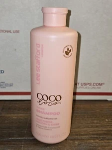 Neu! Lee Stafford Coco Loco Glanz Haarshampoo mit Kokosöl - 16,9 fl. Oz. - Bild 1 von 2