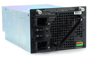 PWR-C45-6000ACV CISCO 6000W AC DUAL INPUT POWER SUPPLY FOR CISCO 4500 SERIES - Photo 1/8