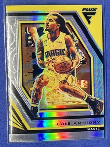 2023 Panini Flux #11 Cole Anthony Silver Prizm