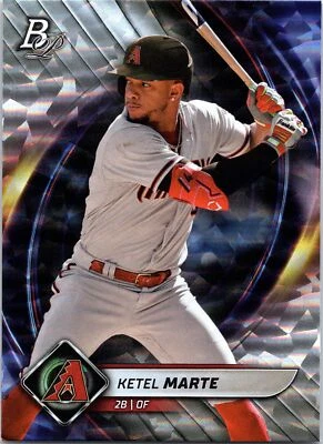 2022 Bowman Platinum #55 Ketel Marte Ice Foilboard - Image 1 of 2