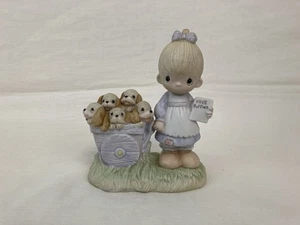 Jonathan & David "God Loveth A Cheerful Giver" Figure - Picture 1 of 8