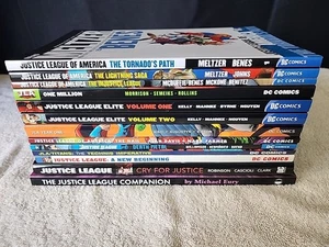 Lote de 13 novelas gráficas DC Comic Justice League *VER DESCRIPCIÓN PARA LISTA* - Imagen 1 de 16