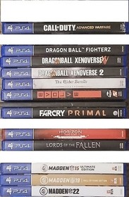 PS4 Games Sony PlayStation 4 RPG Simulation Sports Action Adventure