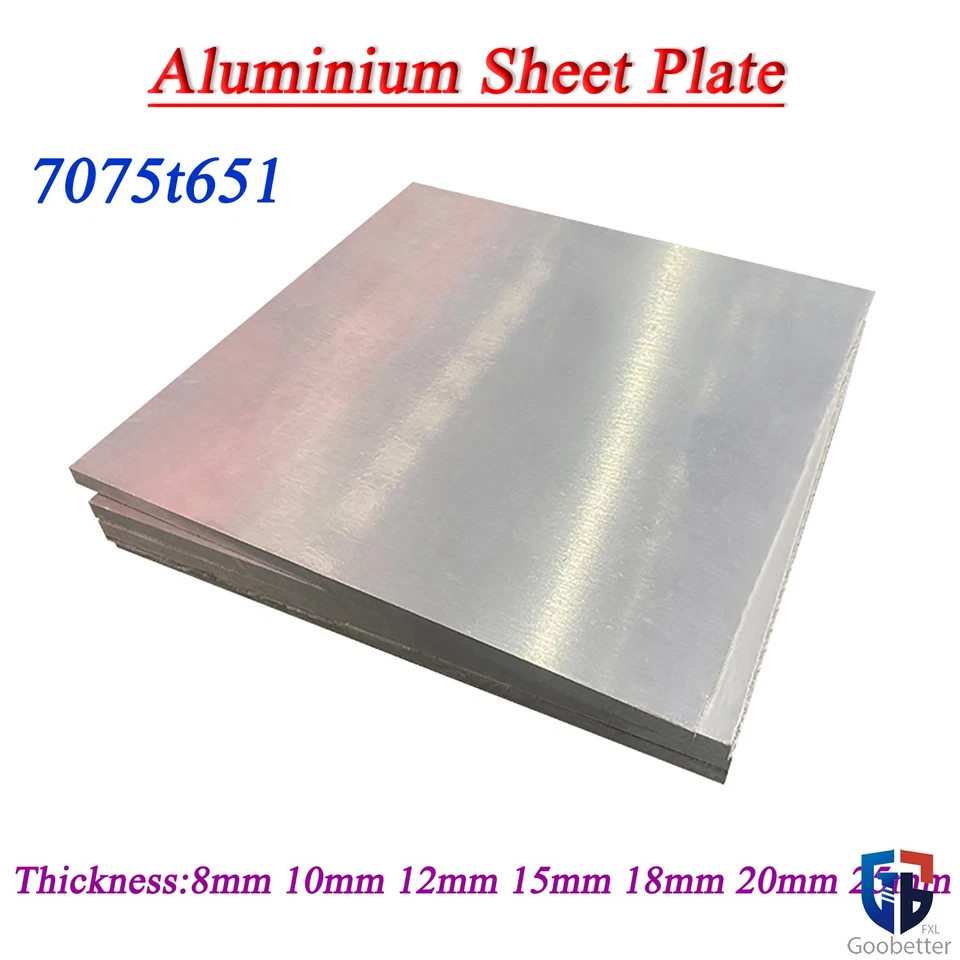 Aluminium Sheet Thickness 8mm to 25mm all sizes ali sheet cut Aluminium Plate - image 1 of 4