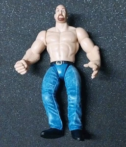 WWE Stone Cold Steve Austin Actionfigur Jakks 1998 NEUWERTIG BCA WrestleMania Tuff - Bild 1 von 1