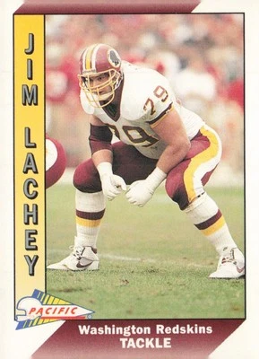 1991 Pacific #525 Jim Lachey - Image 1 of 2