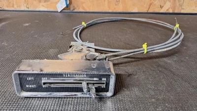 1959 1960 Cadillac Ventilation Left Right Control Assembly & Cable - Image 1 of 4