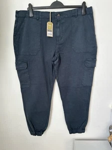 Fat Face Hythe Cargo Trousers Uk 20 Regular Women's UK Teal Green NWTs - Picture 1 of 10