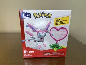 Mega Construx Pokemon Sylveon 73 pezzi costruiscilo! Sigillato in fabbrica - Foto 1 di 3