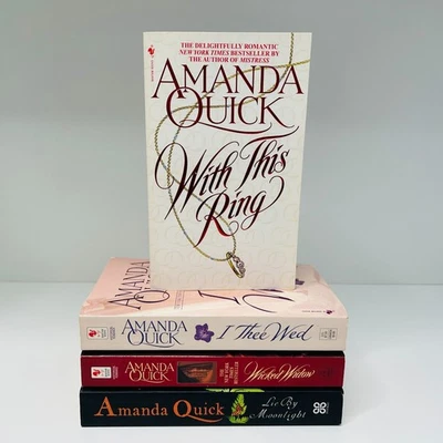 4x Amanda Quick Paperback Books Complete Vanza Series 1 - 4 Bundle Lot Romance - image 1 of 4
