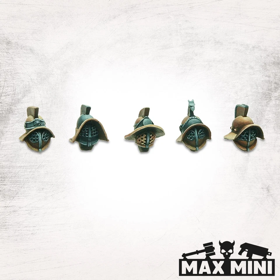 MaxMini BNIB Gladiator Helmets (10)