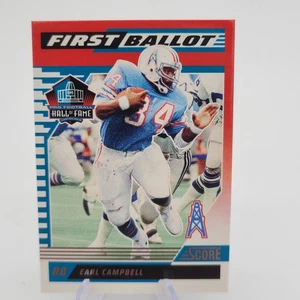 2025 Score Earl Campbell First Ballot #2 Houston Oilers - Bild 1 von 2