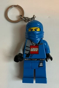 Lego Ninjago Jay 3" Minifigur beleuchtet LED Taschenlampe Schlüsselanhänger blau - Bild 1 von 7